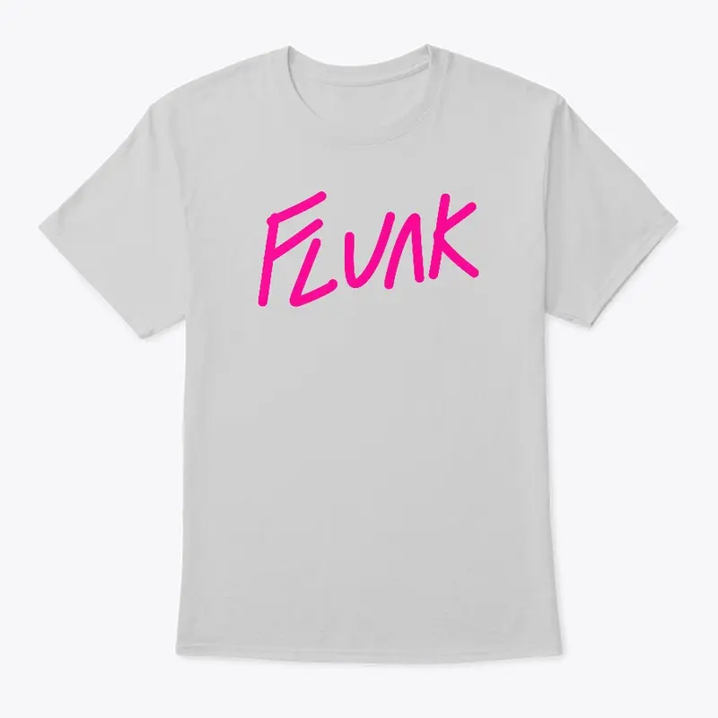 Flunk Tee-Shirt  (pink logo)